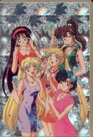 Sailormoon prism phone card # 18