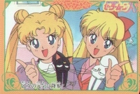 Sailormoon Carddass W set card # 035