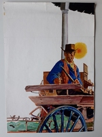 #11. Original Cover painting Western novel Oeste #321