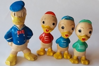 Donald Duck en neefjes piep-figuren 1964
