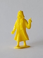 Kuifje Monty Gum figuurtje Emir (geel)