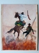 #04. Original Cover painting Western novel Cuatreros #97 