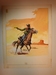 #121. Original Cover painting western novel Cuatreros #5 